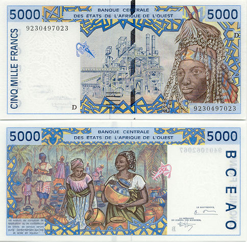 Banknoten Mali