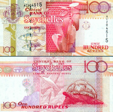 Banknoten Seychellen
