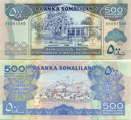 Banknoten Somaliland