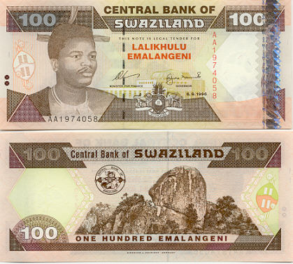 Banknoten Swasiland