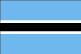 Flagge Botswana