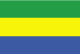 Flagge Gabun