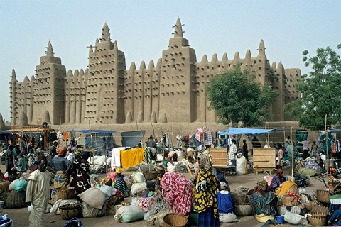 Moschee Djenne Mali Afrika