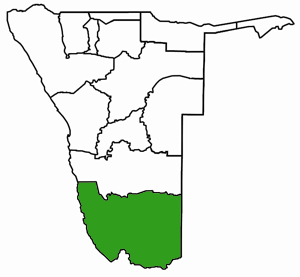 Karas Karte Namibia
