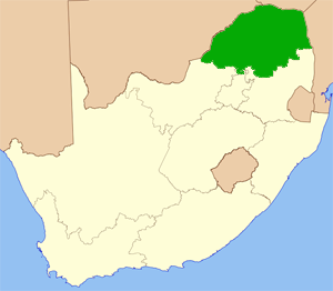 Limpopo Südafrika Karte